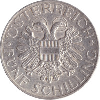 5 schilling - Autriche