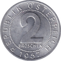 2 groschen - Autriche