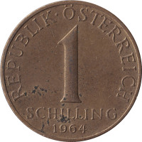 1 schilling - Autriche