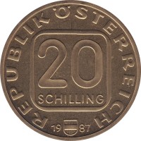 20 schilling - Autriche