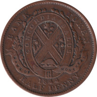 1/2 penny - Canada