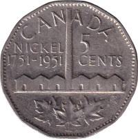 5 cents - Canada