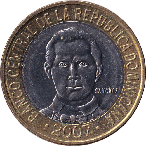 5 pesos - République Dominicaine
