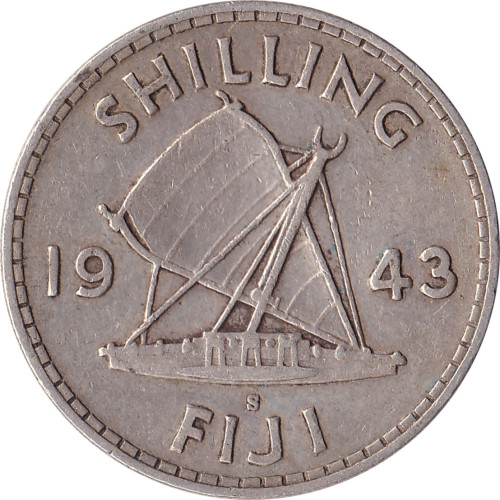 1 shilling - Fidji