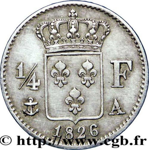 1/4 franc - France