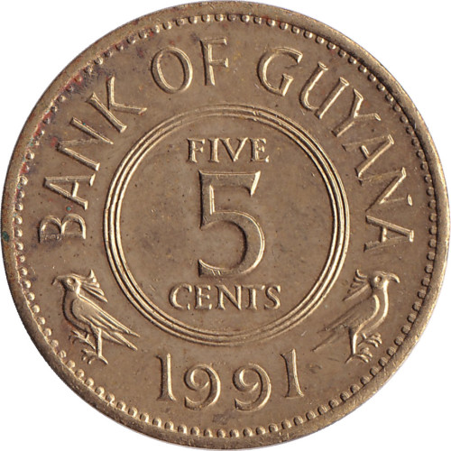 5 cents - Guyana