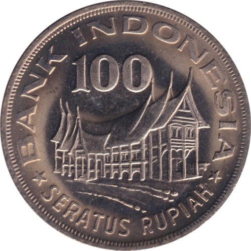 100 rupiah - Indonésie