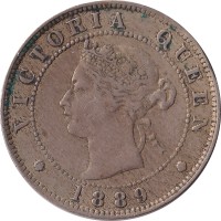 1/2 penny - Jamaique