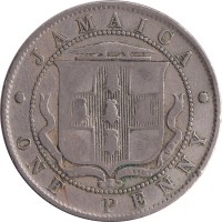 1 penny - Jamaique