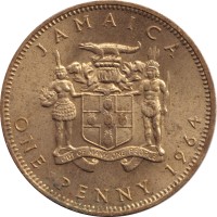 1 penny - Jamaique
