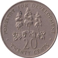 20 cents - Jamaique