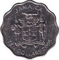 10 dollars - Jamaique