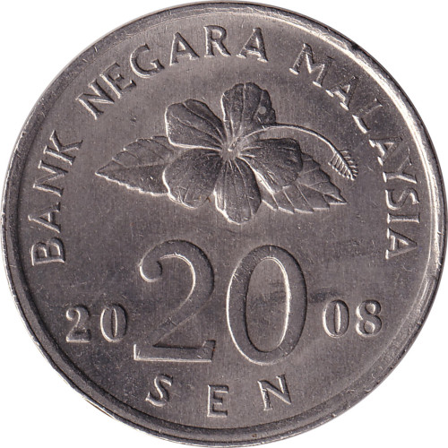 20 sen - Malaisie