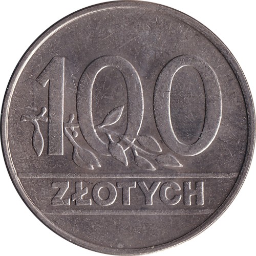 100 zlotych - Pologne