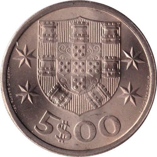 5 escudos - Portugal