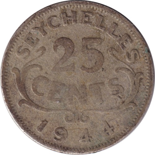 25 cents - Seychelles