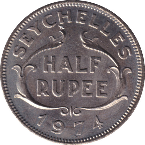 1/2 rupee - Seychelles