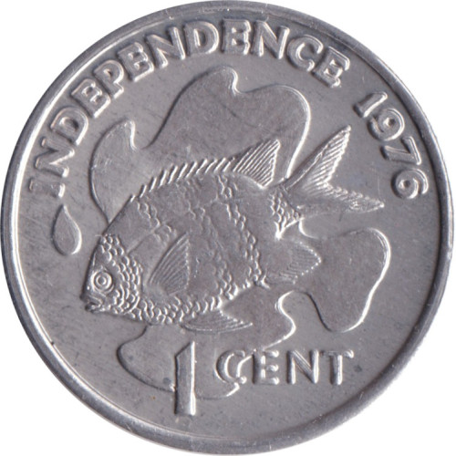 1 cent - Seychelles