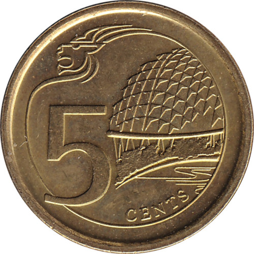 5 cents - Singapour