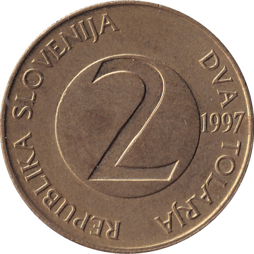 2 tolarja - Slovénie