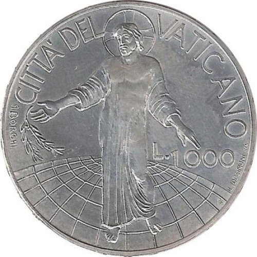 1000 lire - Vatican